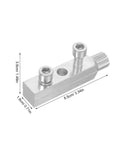 Rock Solid 2 Set Steel Tap Extractor Kit For Removing Broken Screws Bolts And Faucets Like A Pro To Fix Plumber Headaches Fast Without Wasting Time On Stubborn Threaded Damage At Home. 8.5cm steel extractor with dimensions