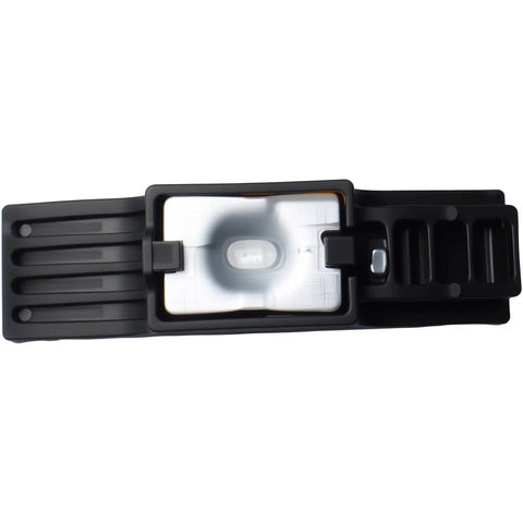 Black plastic cover for 2 Pack Felt Caliper Brake Pads For Fitness And Exercise Bikes, showing non slip surface detail.