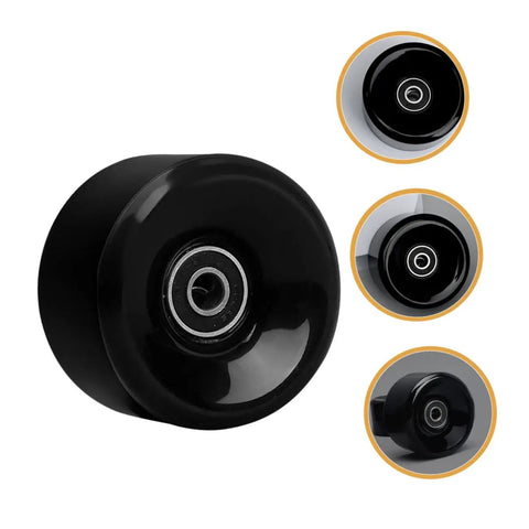 Quad Skate Wheels With Bearings Durable PU Roller Skating Wheels For Skates High Elasticity Wear Resistant And Comfortable Sliding Experience