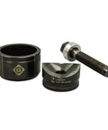 2 Inch Conduit Size Standard Round Knockout Set Workhorse With Knurled Grip Punch Laser Markings And Alignment Marks For Quick Identification