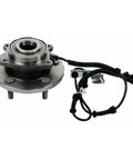 2 Piece Front Wheel Hub And Bearing Assembly Set For Chrysler Town And Country Grand Caravan Routan CV 2012 2015 2008 2019 2009 2014 Front Left And Right Replacement showing metal hub with wiring