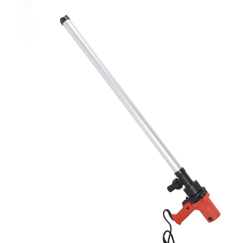 Aunmas Electric Drum Pump With High Speed 8000Rpm Motor For Fast Fluid Transfer At 60 To 80 LPM. Great For Kerosene, Milk, Alcohol, Or Water. Fits Standard 200L And 220L Drums. Includes Us Plug 110V Power Cord For Easy Setup In Garage Or Workshop Settings