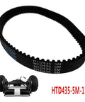 Durable 15mm HTD5M Timing Belt For Electric Skateboard Conversions Replacement Drive Belt For Faster Smoother Rides Built To Last Rubber Construction TopNotch Performance And Reliability HTD5M43515