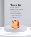 Plasma Cutter Consumables Kit for CB70 Torch Versa Cut 60 Pro Grade Electrode Replacement Pack copper tip 1.2mm 0.047 inch