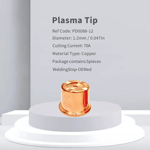 Plasma Cutter Consumables Kit for CB70 Torch Versa Cut 60 Pro Grade Electrode Replacement Pack copper tip 1.2mm 0.047 inch