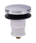 Set of 10 Elastic Rubber Bathtubs Drain Stoppers Gaskets, sturdy rubber drain stopper with chrome surface design.