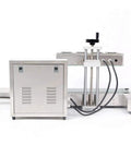 Continuous Induction Bottle Cap Sealer Machine Electromagnetic Seal Seals 20 To 80 Mm Caps 220V shown in stainless design