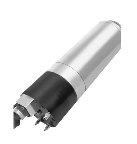 Built Different BT40 7.5KW High Speed Electric Spindle Motor Packing Serious Juice With Reliable Water Cooling For Precision CNC Engraving Machines And Heavy Duty Industrial Grind At 220V, detailed view of spindle design.