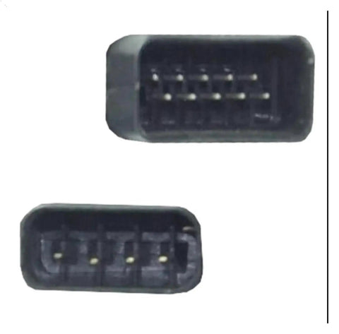 Rear Left Door Lock Actuator For Range Rover Evoque And Range Rover Sport LR013892 Replacement connectors close-up
