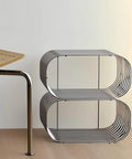 Floating Wall Shelves For Bedroom And More, Metal Hanging Nightstand With Bracket, tubular metal shelf unit