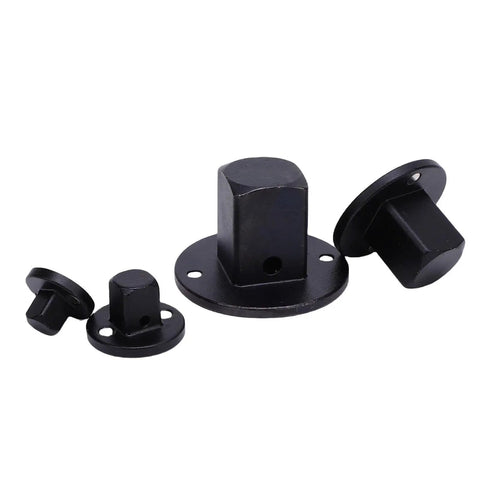 Low Profile Impact Socket Adapter Set For Tight Spaces Pro Grade Versatile Ratchet Adapters in black carbon steel