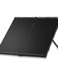 200W Portable Solar Panel Kit With Waterproof 20A Charge Controller And Foldable All-In-One Grab-And-Go Suitcase Design front view