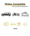 Widely compatible uses for 20 Pack 15A Automotive Blade Fuses For RV, Truck, SUV - 32V 12/24V ATO APR ATS Standard Car Fuses.