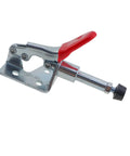 Two Piece Push Pull Workholding Elbow Clamp 301A 100 Lb Holding Capacity Horizontal Toggle Clamp Quick Release Joint That Grabs Tight For Secure Fastening Heavy Duty Construction Ideal For Milling And Fabrication Projects, galvanized steel
