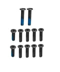 Heavy Duty Premium Slick Black Laptop Bottom Case Screws Replacement Bundle Built For Asus Tuf Gaming Fa617 Fa607 And F16 Fx607 Models with blue thread locking.