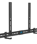 Totally Locks In Soundbar Mount And TV Bracket Holds Up To 20 Lbs universal fit heavy-duty steel wall mount bracket visible.