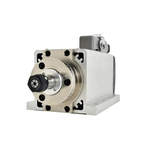 Beefed Up Air Cooled CNC Spindle Kit With ER11 And ER20 Collets, Power Options 1.5kW To 6kW, Square Design For Engraving Machines