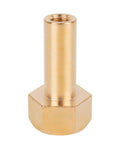 Brass component of DE Filter Tank Clamp Nut No Fuss Replacement For Pool Filter Parts FNS Quad System, Fits DE Filters And Nut Assembly 194997