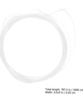 Glasses Repair Thread Kit For Half Frame Eyewear Lanyard And Wire Repair Tool with Durable Stainless Steel Thread roll