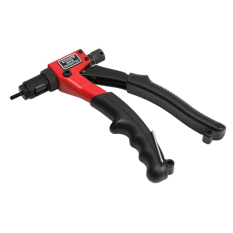 Heavy Duty Manual Rivet Nut Tool Kit With M3 M4 M5 M6 Mandrels for Metal Fabrication Auto Repair And Aviation Jobs That Is Totally Sweet For Pros, red hand riveter