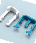 7.89mm Blue Green White External Injector Pump Diesel Fuel Line Clip Compatible With Jeep Wrangler Compass Durable Plastic Clip Kit