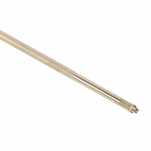 40 Inch 23T Rear Live Axle For Go Karts And ATVs Heavy Duty Steel Alloy Axle Shaft With High Hardness Side View