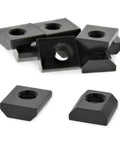 Heavy Duty 5/16-18 Thread Steel Slide In T Nut For 1.5 Inch Aluminum Extrusions Compatible With 1515 1530 3030 And Other 1.5 Inch Slots 15 Series Black Zinc Finish Durable Hardware Nuts Pack Of 25