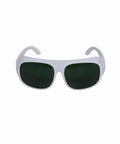 Kickass Laser Safety Glasses For Handheld Laser Welding And Fiber Lasers 900 To 1100Nm Od8 Plus Din4 Rating heavy duty goggles with green lenses