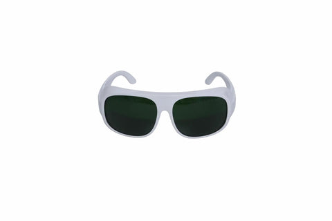 Kickass Laser Safety Glasses For Handheld Laser Welding And Fiber Lasers 900 To 1100Nm Od8 Plus Din4 Rating heavy duty goggles with green lenses