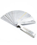 Must Have Motorcycle Engine Valve Adjustment Tool Kit with 32 Blade Straight Gauge displayed on a white background