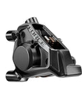Force eTap AXS HRD hydraulic disc caliper black, rear 2-piston design, visible branding, wireless electronic shifting system