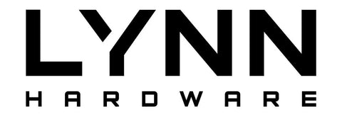 Lynn Hardware logo in black text on a white background