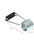 Self Closing Door Hinge With Torsion Spring For Smooth Self Closing Action Universal Butterfly Shape Pin Fits Most Standard Doors Two Pack