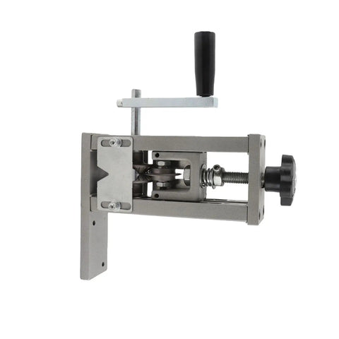 PowerUp Wire Stripping Machine For Cars And Trucks Easy Install Electric Manual Hand Crank Drill powered cable peeler tool side view