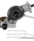 Heavy Duty Electric Drill Shears Attachment For Cutting Iron White Steel Copper And Aluminum Sheet Metal Nibbler Tool with gear drive and accessories.