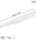 Smooth As Butter Magnetic Touch Catch Latch With Built In Damper Buffer For Cabinet Doors And Cupboards White Hardware 125mm length