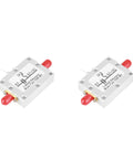 Two Pack Broadband Bias Tee Module 10 MHz To 6 GHz RF Microwave Coaxial Bias For Low Noise Amplifier Applications With Leakage Prevention