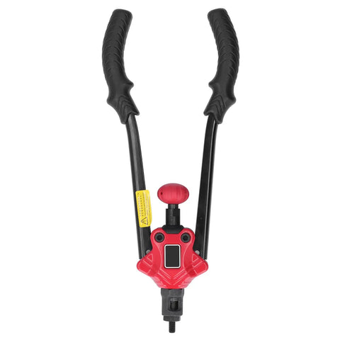 Heavy Duty Carbon Steel Nutsert Installer Tool Kit With Ergo Pump Handle showing ergonomic handles and robust frame for metal fabrication.