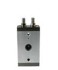 Rotating Pendulum Cylinder Air Swing Buffer For Industrial Manipulator MSQB Series with dual connectors, size unknown, metal construction.