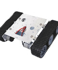 Smart Robot Tank Chassis With 33GB-520 Motor For DIY Robotics, Durable Aluminum Alloy, Big Track System, Unassembled Kit