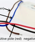 IP67 Waterproof LED Driver Power Supply 75W 24V DC Output 3A For LED Lighting 110-240V AC To DC Transformer wiring close-up