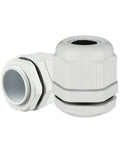 M25 Waterproof Nylon Cable Gland Joint Adjustable Connector for 13mm to 18mm cable, showing nylon body and sealing mechanism