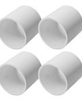 4 Pack 2 Inch SCH40 PVC Pipe Coupling Adapters Socket To Socket Heavy Duty Straight Pressure Fittings Slip Connectors