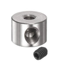 10 Piece Set Screw Shaft Collars With 2mm Bore, Stainless Steel 304, 7mm OD, 7mm Width, Rock Solid Positioners, Spacers And Stops