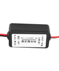 12V DC Car Rearview Camera Power Relay Capacitor Filter Rectifier Kit For Stable 12V Supply To Your Backup Camera casing