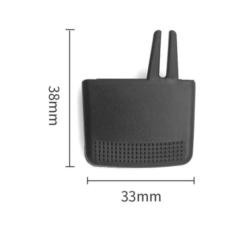 Air Vent Clip For Kia Sorento 2011 2018 Easy Install Adjustable AC Vent Clip 97410 2P100 Boost Airflow And Direct The Cool Breeze Inside Your Ride For A Cooler Fresher Ride, 38mm x 33mm black ABS