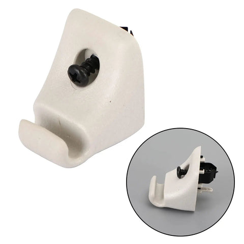 Beige Sun Visor Retainer Clip Bracket For Ford Escape 2010 2011 2012 And Mercury Mariner 2010 2011 OE Style Direct Replacement