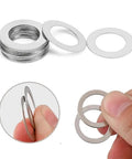 Super Durable 304 Stainless Steel Thin Flat Shim Gasket Washers M3 To M20 Sizes for precision car builds and machine fixing.