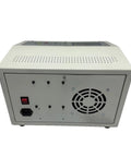 Heavy Duty Automatic Wire Stripper With Smart Touch Screen Display For Precise Peeling And Cutting, showing the back panel with controls.