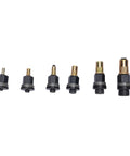 Get The Lieb WH 6 Pcs Rivet Nut Tool Set With M3 To M10 Carbon Steel Heads For Tight Spaces Furniture Build Or Industrial Jobs Using This Durable Manual Hand Rivnut Kit, six heads